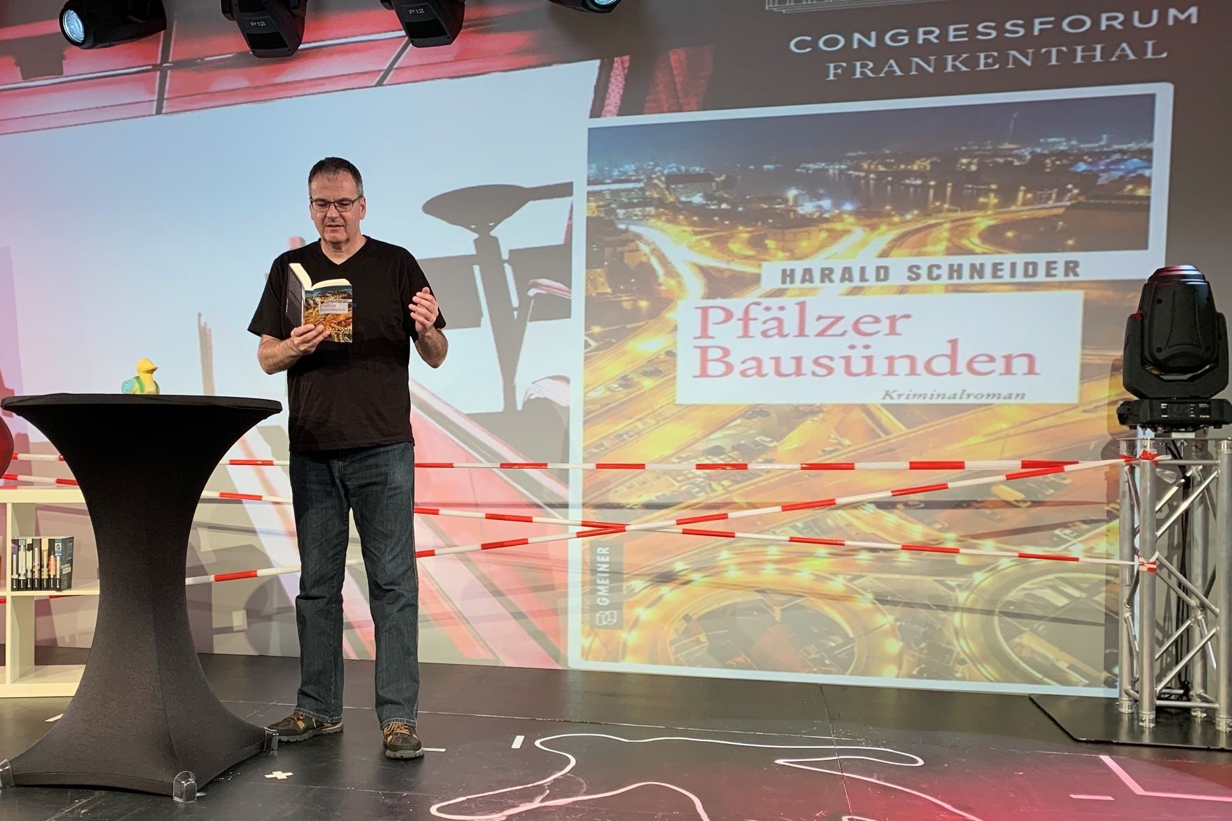 Lesung Pfälzer Bausünden im Congressforum Frankenthal CCF
